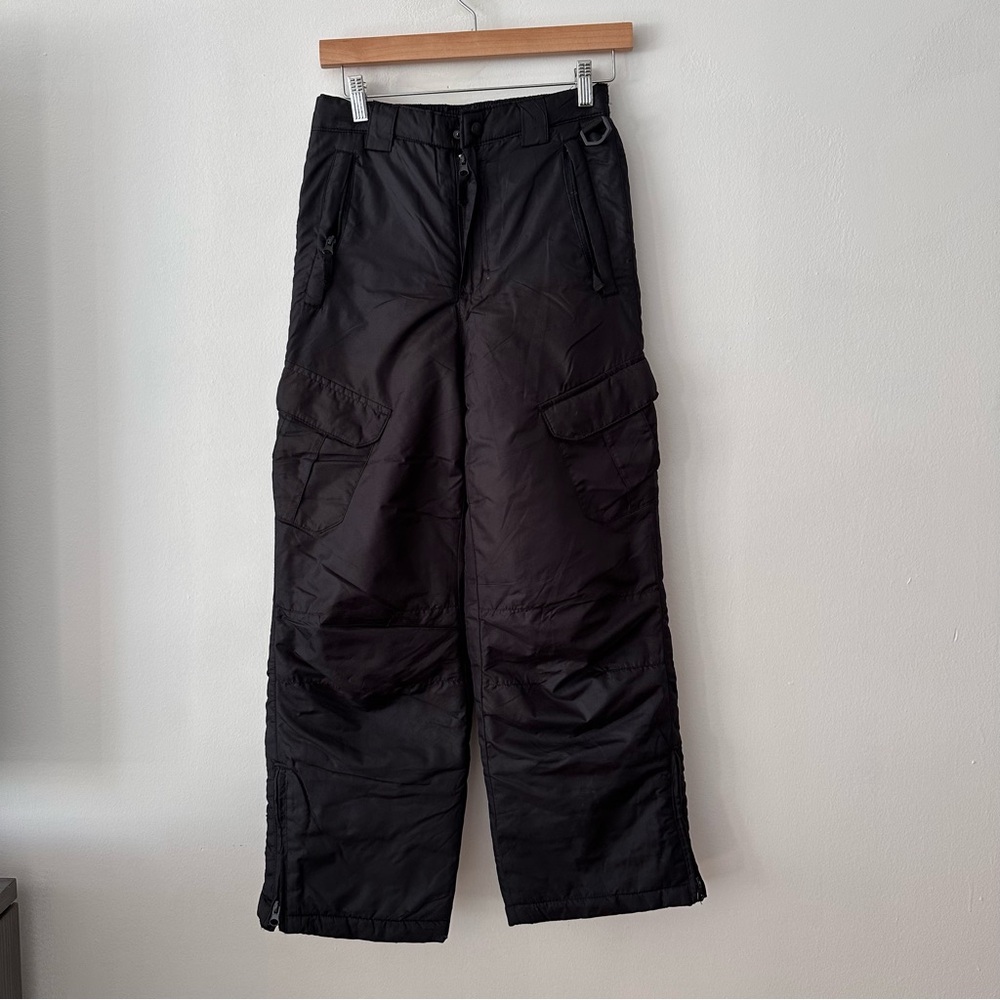 AQ explore the‎ unknown youth ski pants black size medium